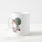 Tweetless Trek Mug – Funny Birdwatching Gift コーヒーマグカップ (正面左)