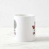Tweetless Trek Mug – Funny Birdwatching Gift コーヒーマグカップ (中央)