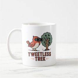 Tweetless Trek Mug – Funny Birdwatching Gift コーヒーマグカップ