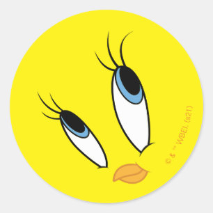 TWEETTY™甘い目 ラウンドシール