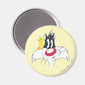 Tweetty In Action Pose 12 マグネット (正面/裏面)