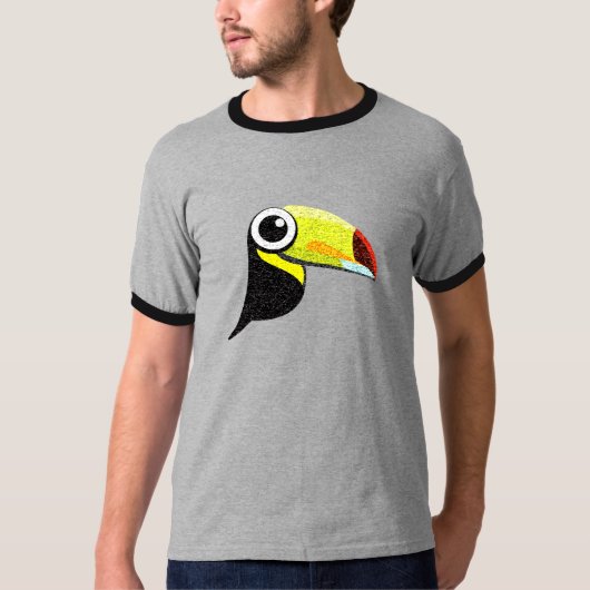 TweetworksはToucan TをAntiqued Tシャツ (正面)