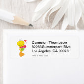 Tweetyハート ラベル (インサイチュ)