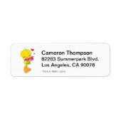 Tweetyハート ラベル (正面)