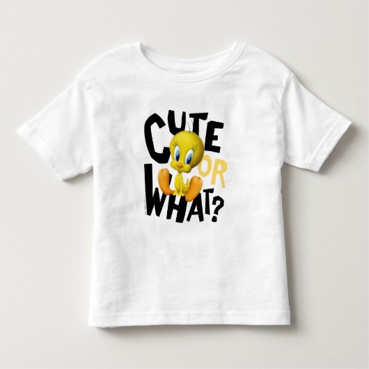 TWEETY™ – かわいいかな？ トドラーTシャツ (正面)