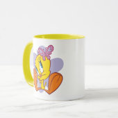 TWEETY™とButterfly マグカップ (正面左)