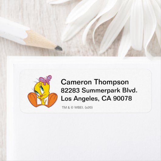 TWEETY™とButterfly ラベル (インサイチュ)
