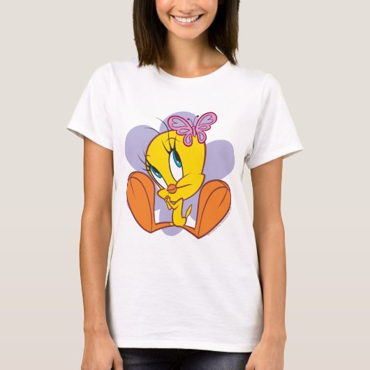 TWEETY™とButterfly Tシャツ (正面)