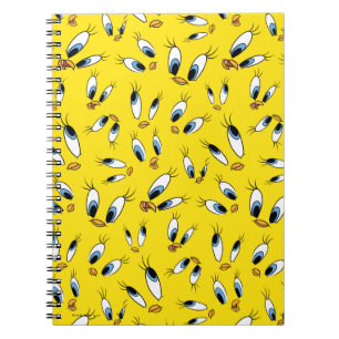 TWEETY™ のフェイスパターン ノートブック