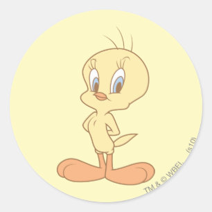 TWEETY™まっすぐ立つ ラウンドシール