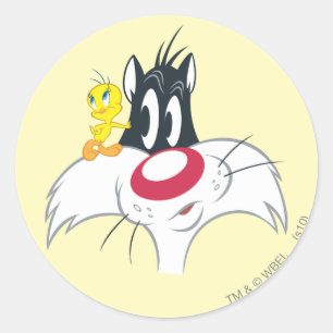 TWEETY™アクションポーズ12 ラウンドシール