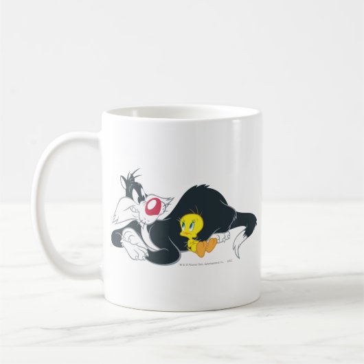 TWEETY™アクションポーズ14 コーヒーマグカップ (左)