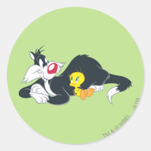 TWEETY™アクションポーズ14 ラウンドシール
