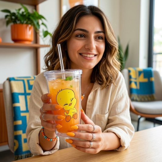 Tweety アクリルタンブラー