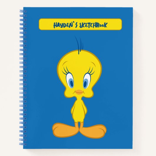 TWEETY™ |イノセントリトルバードスケッチ ノートブック (正面)