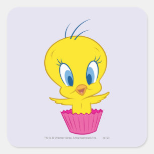 TWEETY™カップケーキ スクエアシール