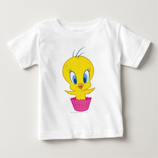 TWEETY™カップケーキ ベビーTシャツ (正面)