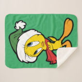 TWEETY™クリスマスの感想 シェルパブランケット (正面(横))