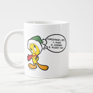 TWEETY™クリスマスの感想 ジャンボコーヒーマグカップ