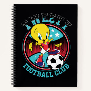 TWEETY™ サッカー クラブ バッジ ノートブック