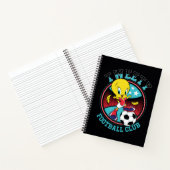 TWEETY™ サッカー クラブ バッジ ノートブック (内部)