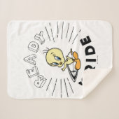 TWEETY™サーフボード – 乗車準備 シェルパブランケット (正面(横))