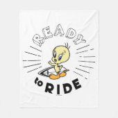 TWEETY™サーフボード – 乗車準備 フリースブランケット (正面)