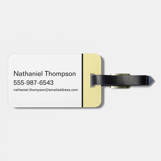 TWEETY™サーフボード – 乗車準備 ラゲッジタグ (裏面横)