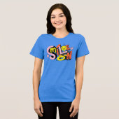 TWEETY™ スマイルオン トライブレンドTシャツ (正面全面)