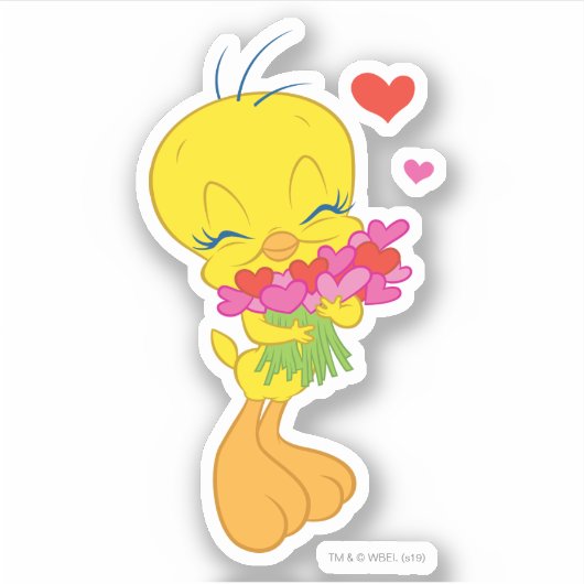 TWEETY™ハート シール (正面)