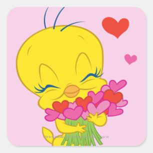 TWEETY™ハート スクエアシール