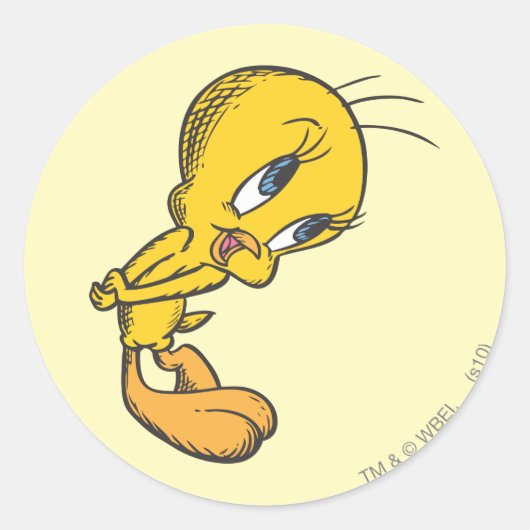 TWEETY™バシャフル ラウンドシール (正面)