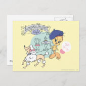 TWEETY™パリ ポストカード (正面/裏面)