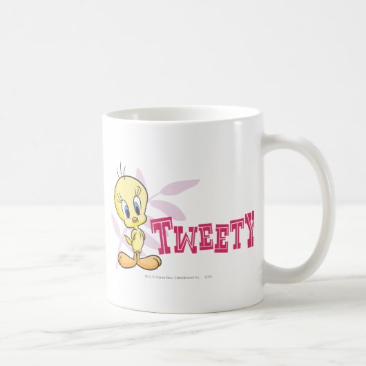 「TWEETY™」ピンク コーヒーマグカップ (右)