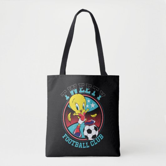 TWEETY™ フットボールクラブ バッジ トートバッグ (正面)