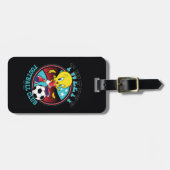 TWEETY™ フットボールクラブ バッジ ラゲッジタグ (正面横)