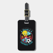 TWEETY™ フットボールクラブ バッジ ラゲッジタグ (正面縦)