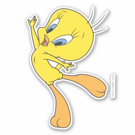 TWEETY™フライを見る シール (正面)