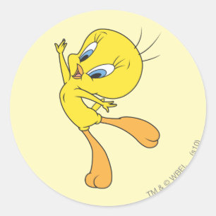 TWEETY™フライを見る ラウンドシール