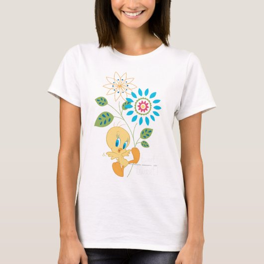 TWEETY™フラワーフライ Tシャツ (正面)