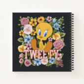 TWEETY™ フラワー刺繍グラフィック ノートブック (裏面)