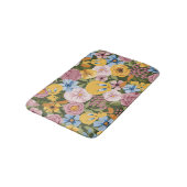 TWEETY™ フローラル刺繍デザイン バスマット (アングル)