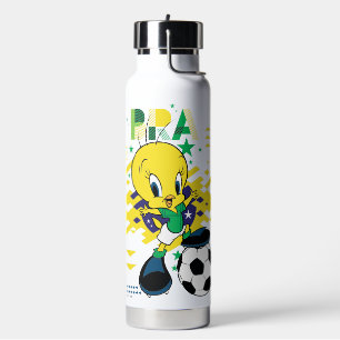 TWEETY™ ブラジル代表サッカーデザイン ウォーターボトル