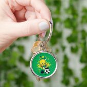 TWEETY™ ブラジル代表サッカーデザイン キーホルダー (手)