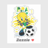 TWEETY™ ブラジル代表サッカーデザイン シール (シート)