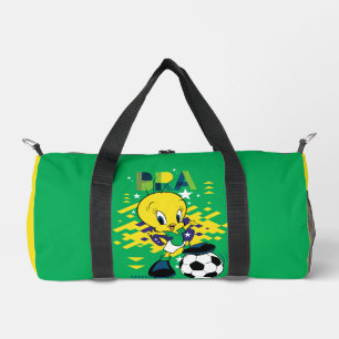 TWEETY™ ブラジル代表サッカーデザイン ダッフルバッグ