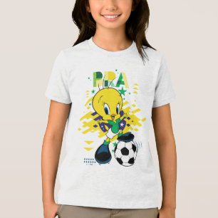 TWEETY™ ブラジル代表サッカーデザイン トライブレンドＴシャツ