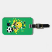 TWEETY™ ブラジル代表サッカーデザイン ラゲッジタグ (正面横)