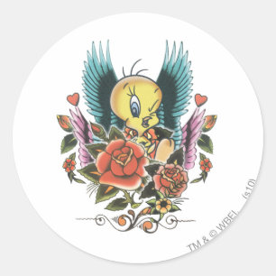 TWEETY™ブルーウィングス ラウンドシール