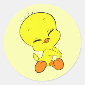 Tweety ラウンドシール (正面)